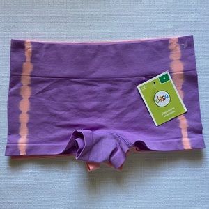 Circo Lavender Shibori and Pink Seamless Play Shorts-M